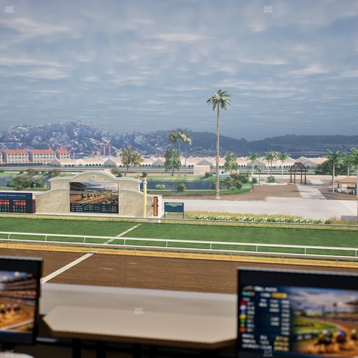 Del Mar Thoroughbred Club - Section Turf Club Lvl 4 Tbl 123 Seat View
