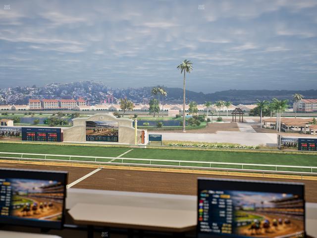 Del Mar Thoroughbred Club - Section Turf Club Lvl 4 Tbl 123 Seat View