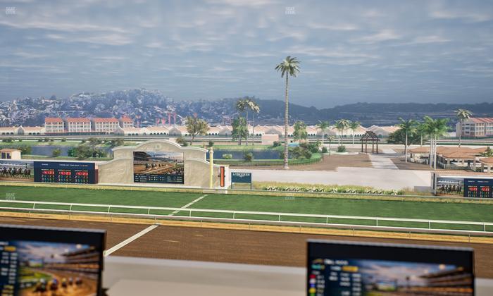 Del Mar Thoroughbred Club - Section Turf Club Lvl 4 Tbl 123 Seat View