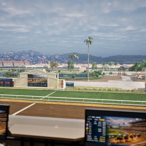 Del Mar Thoroughbred Club - Section Turf Club Lvl 4 Tbl 124 Seat View