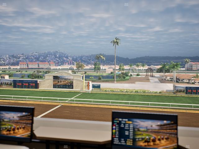 Del Mar Thoroughbred Club - Section Turf Club Lvl 4 Tbl 124 Seat View