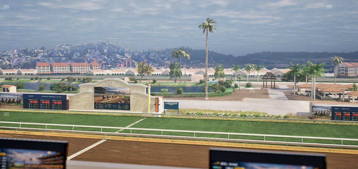 Del Mar Thoroughbred Club - Section Turf Club Lvl 4 Tbl 125 Seat View