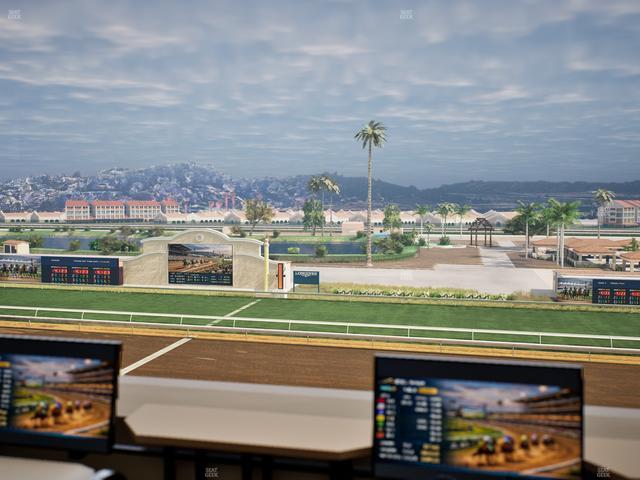 Del Mar Thoroughbred Club - Section Turf Club Lvl 4 Tbl 125 Seat View