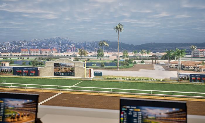 Del Mar Thoroughbred Club - Section Turf Club Lvl 4 Tbl 125 Seat View