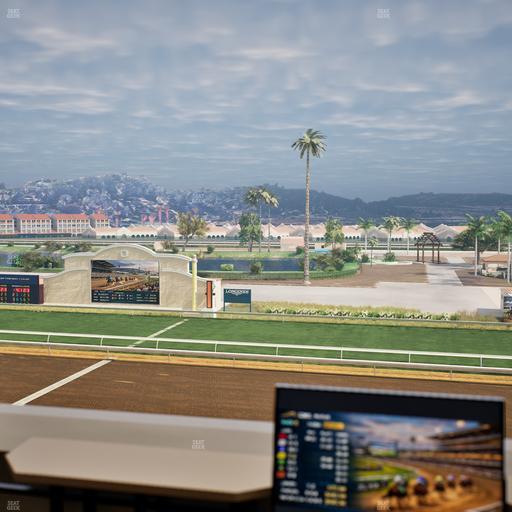 Del Mar Thoroughbred Club - Section Turf Club Lvl 4 Tbl 126 Seat View