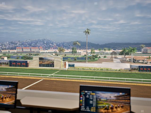 Del Mar Thoroughbred Club - Section Turf Club Lvl 4 Tbl 126 Seat View