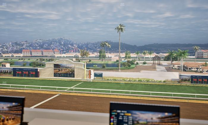 Del Mar Thoroughbred Club - Section Turf Club Lvl 4 Tbl 126 Seat View
