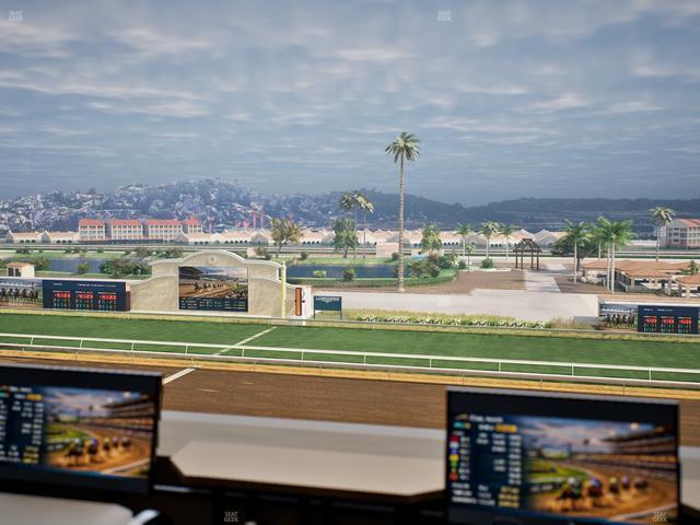 Del Mar Thoroughbred Club - Section Turf Club Lvl 4 Tbl 127 Seat View