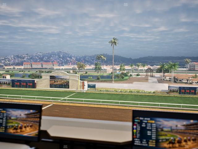 Del Mar Thoroughbred Club - Section Turf Club Lvl 4 Tbl 128 Seat View