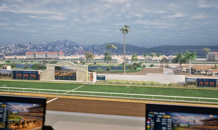 Del Mar Thoroughbred Club - Section Turf Club Lvl 4 Tbl 128 Seat View
