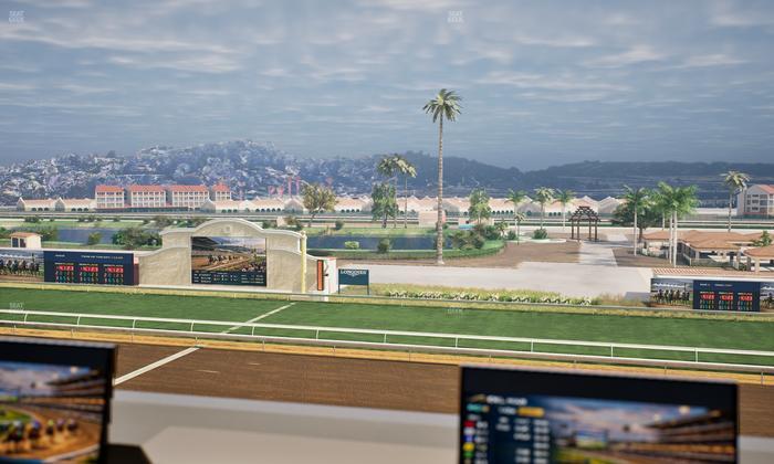 Del Mar Thoroughbred Club - Section Turf Club Lvl 4 Tbl 129 Seat View