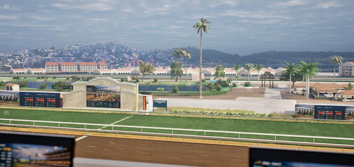 Del Mar Thoroughbred Club - Section Turf Club Lvl 4 Tbl 130 Seat View