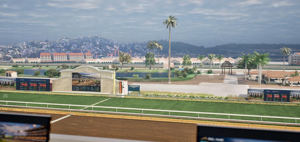 Del Mar Thoroughbred Club - Section Turf Club Lvl 4 Tbl 131 Seat View