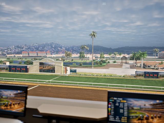 Del Mar Thoroughbred Club - Section Turf Club Lvl 4 Tbl 131 Seat View