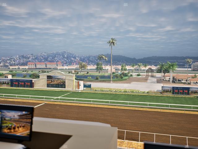 Del Mar Thoroughbred Club - Section Turf Club Lvl 4 Tbl 132 Seat View