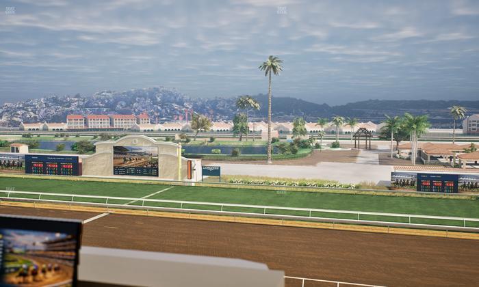 Del Mar Thoroughbred Club - Section Turf Club Lvl 4 Tbl 132 Seat View