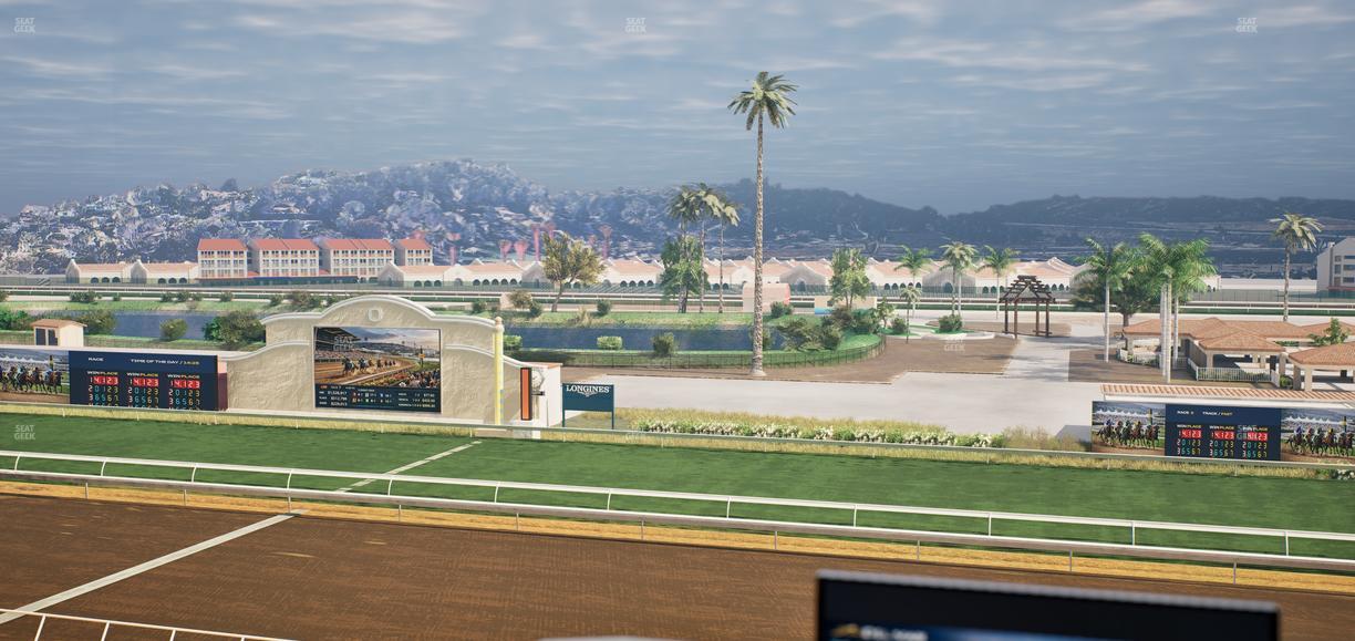 Del Mar Thoroughbred Club - Section Turf Club Lvl 4 Tbl 133 Seat View