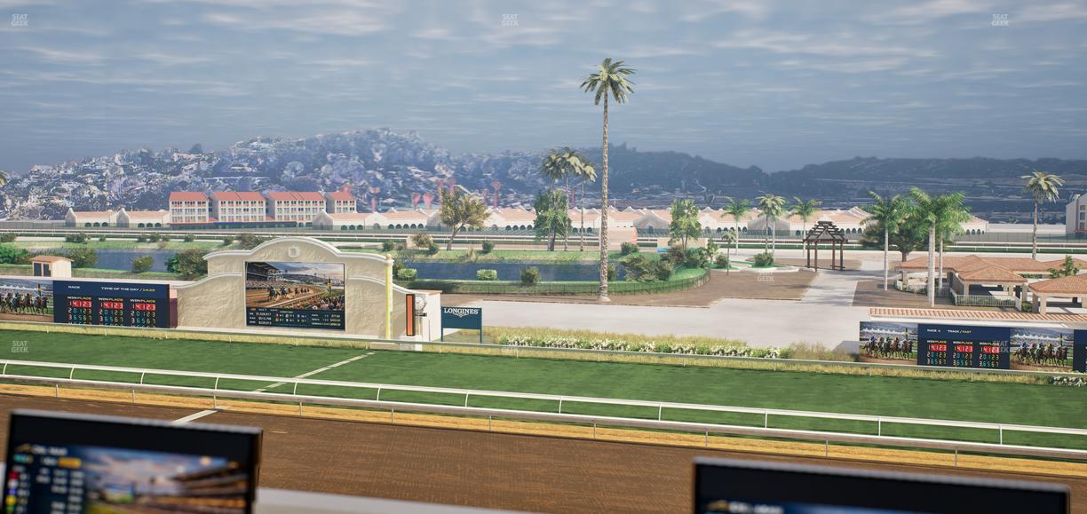 Del Mar Thoroughbred Club - Section Turf Club Lvl 4 Tbl 135 Seat View