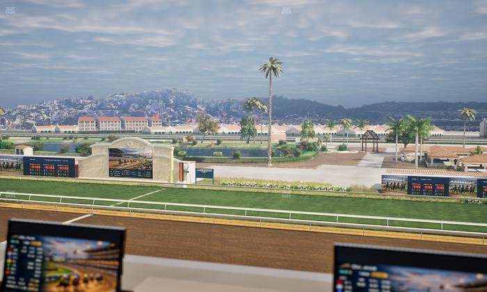 Del Mar Thoroughbred Club - Section Turf Club Lvl 4 Tbl 136 Seat View