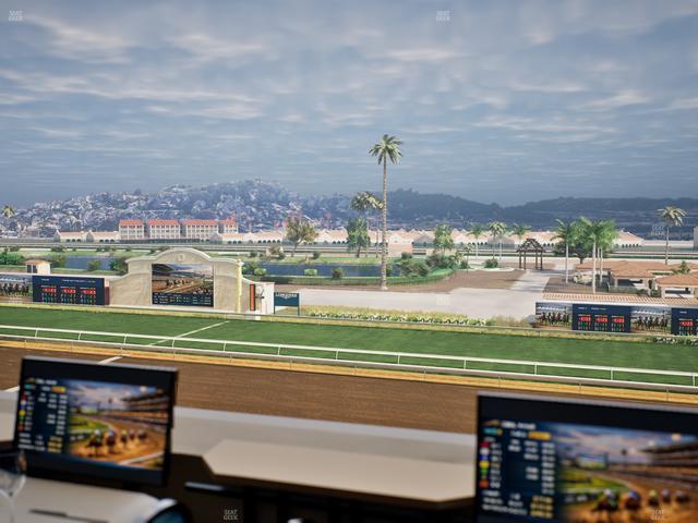 Del Mar Thoroughbred Club - Section Turf Club Lvl 4 Tbl 138 Seat View