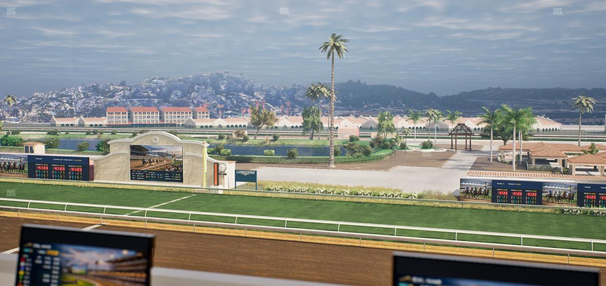 Del Mar Thoroughbred Club - Section Turf Club Lvl 4 Tbl 139 Seat View