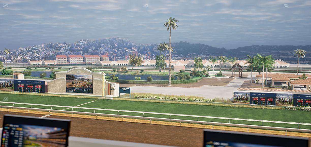 Del Mar Thoroughbred Club - Section Turf Club Lvl 4 Tbl 140 Seat View