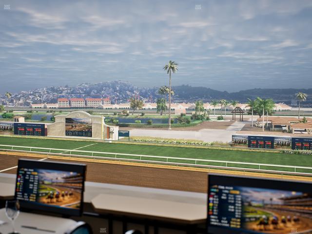 Del Mar Thoroughbred Club - Section Turf Club Lvl 4 Tbl 141 Seat View