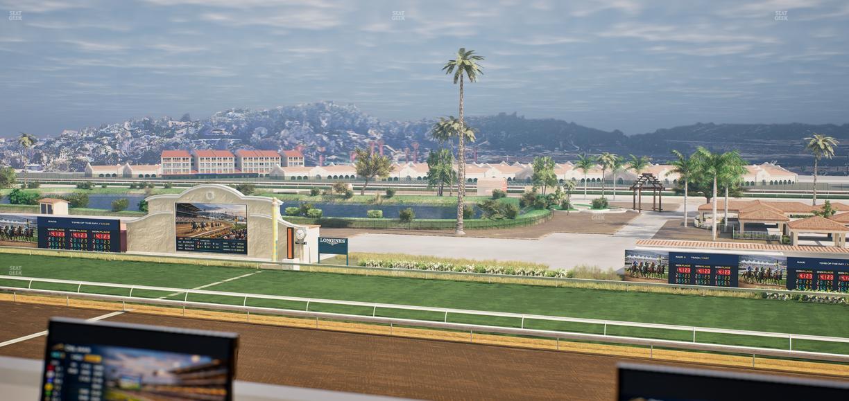Del Mar Thoroughbred Club - Section Turf Club Lvl 4 Tbl 142 Seat View
