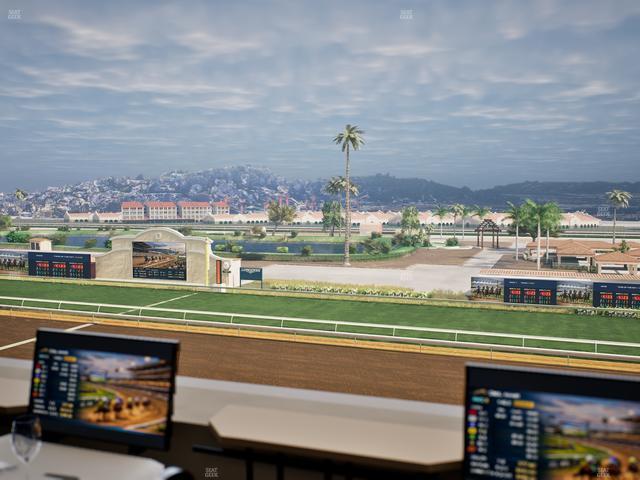 Del Mar Thoroughbred Club - Section Turf Club Lvl 4 Tbl 142 Seat View