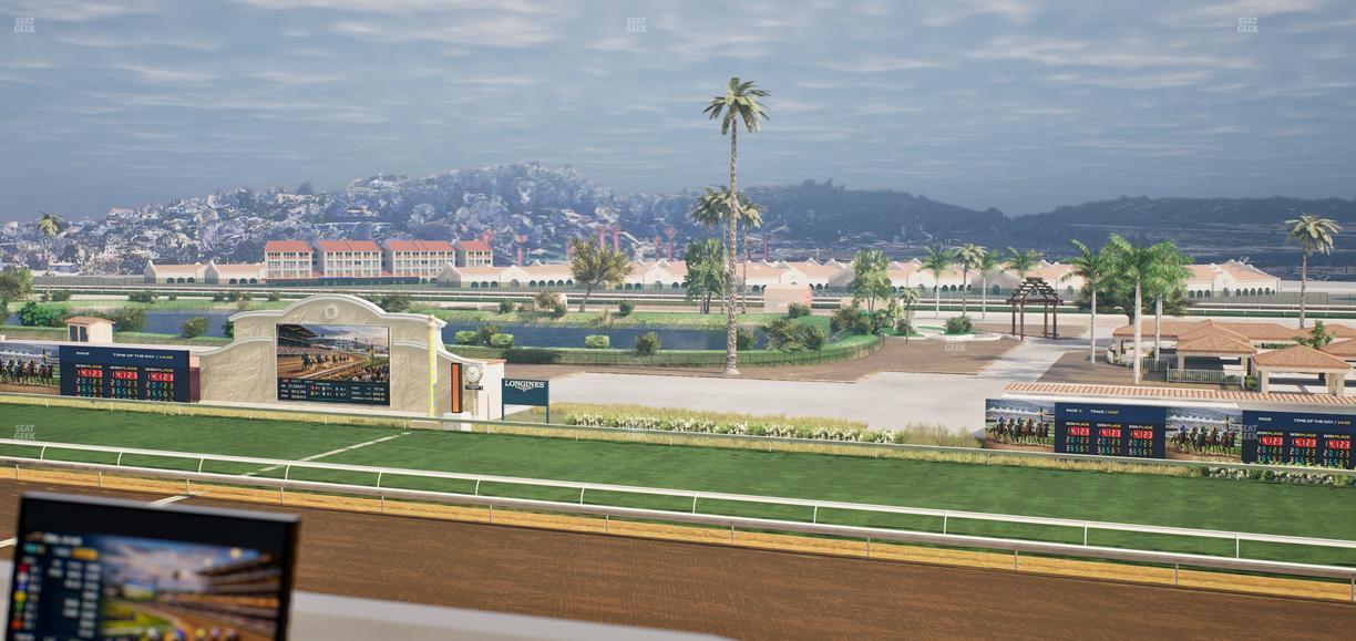 Del Mar Thoroughbred Club - Section Turf Club Lvl 4 Tbl 143 Seat View