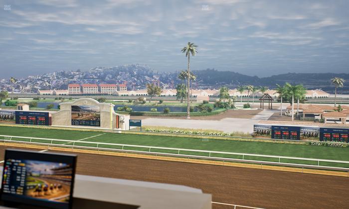 Del Mar Thoroughbred Club - Section Turf Club Lvl 4 Tbl 143 Seat View