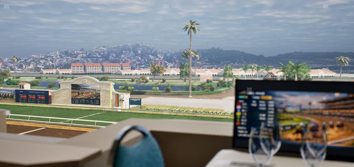 Del Mar Thoroughbred Club - Section Turf Club Lvl 4 Tbl 144 Seat View
