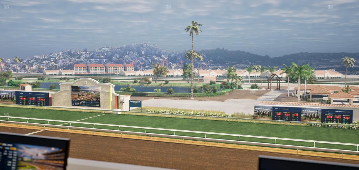 Del Mar Thoroughbred Club - Section Turf Club Lvl 4 Tbl 145 Seat View