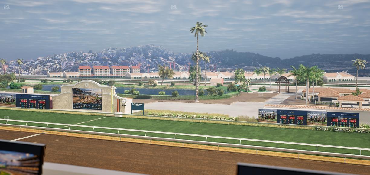 Del Mar Thoroughbred Club - Section Turf Club Lvl 4 Tbl 146 Seat View