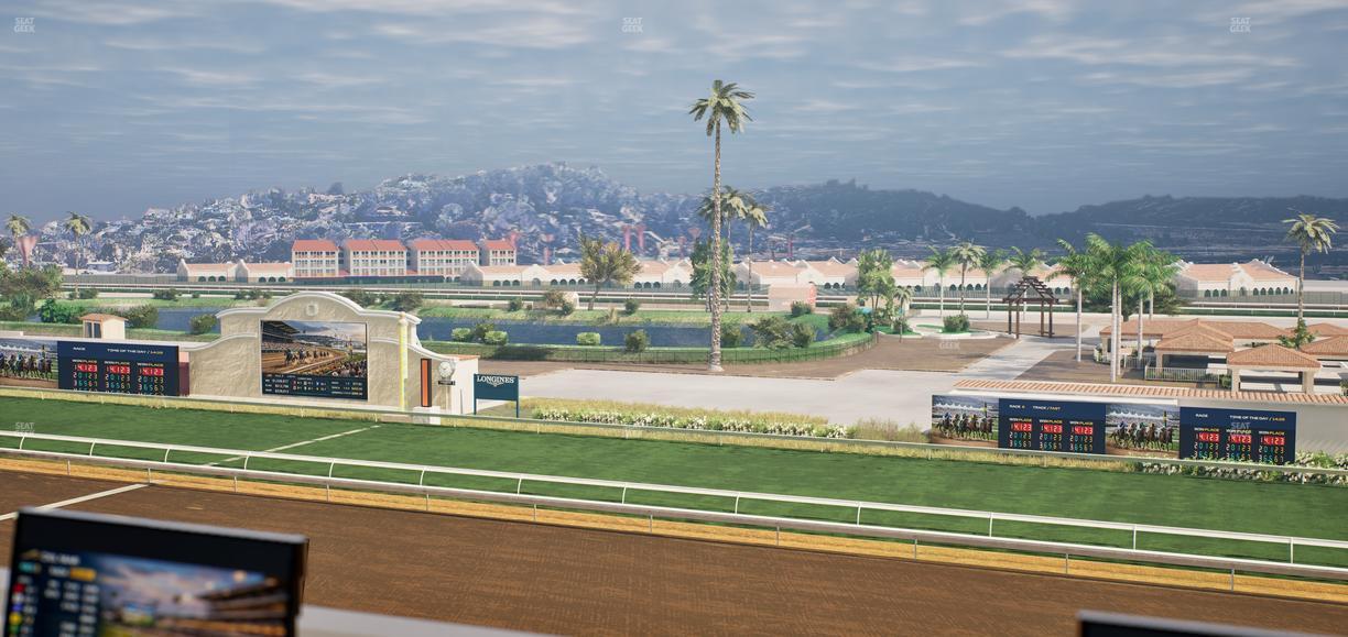 Del Mar Thoroughbred Club - Section Turf Club Lvl 4 Tbl 147 Seat View