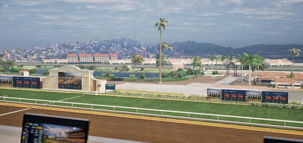 Del Mar Thoroughbred Club - Section Turf Club Lvl 4 Tbl 148 Seat View