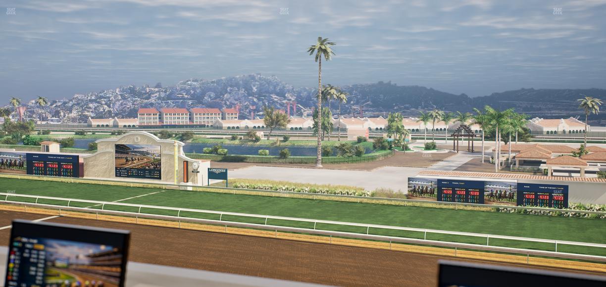Del Mar Thoroughbred Club - Section Turf Club Lvl 4 Tbl 149 Seat View