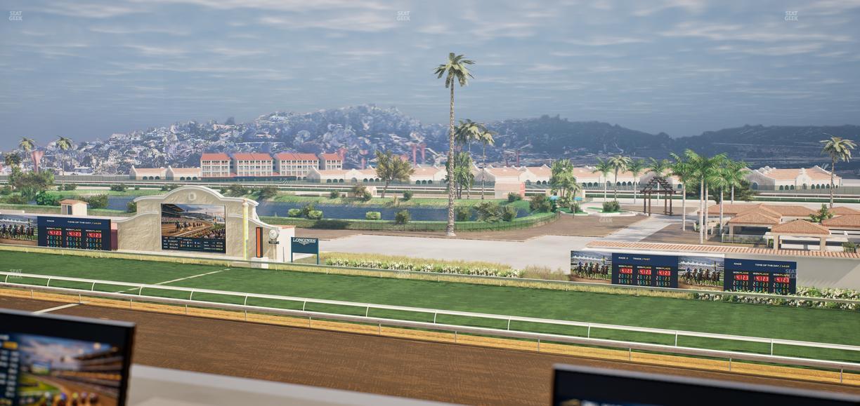 Del Mar Thoroughbred Club - Section Turf Club Lvl 4 Tbl 150 Seat View