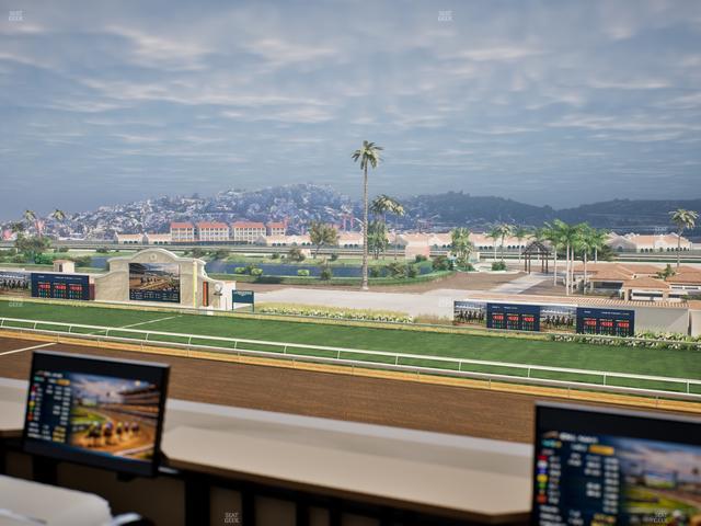 Del Mar Thoroughbred Club - Section Turf Club Lvl 4 Tbl 152 Seat View