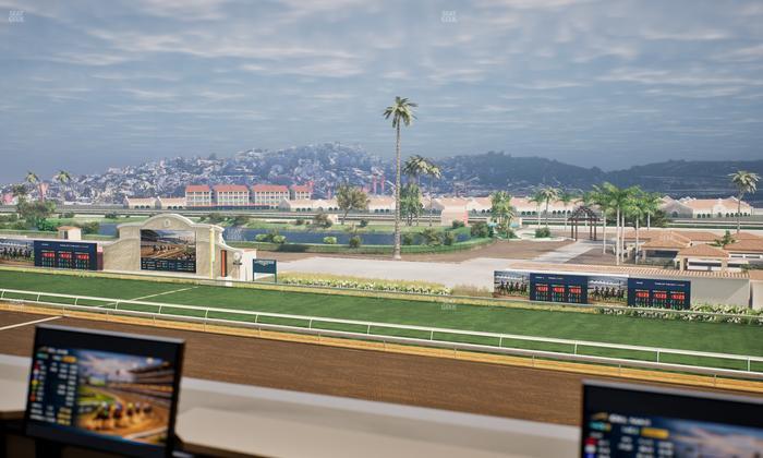 Del Mar Thoroughbred Club - Section Turf Club Lvl 4 Tbl 152 Seat View
