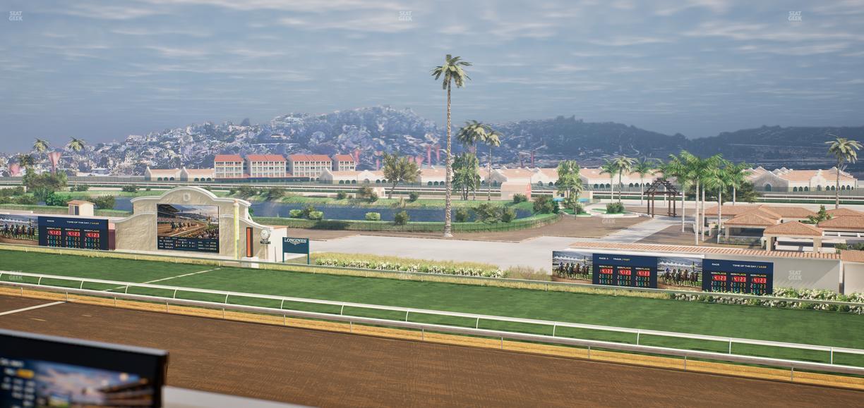 Del Mar Thoroughbred Club - Section Turf Club Lvl 4 Tbl 153 Seat View
