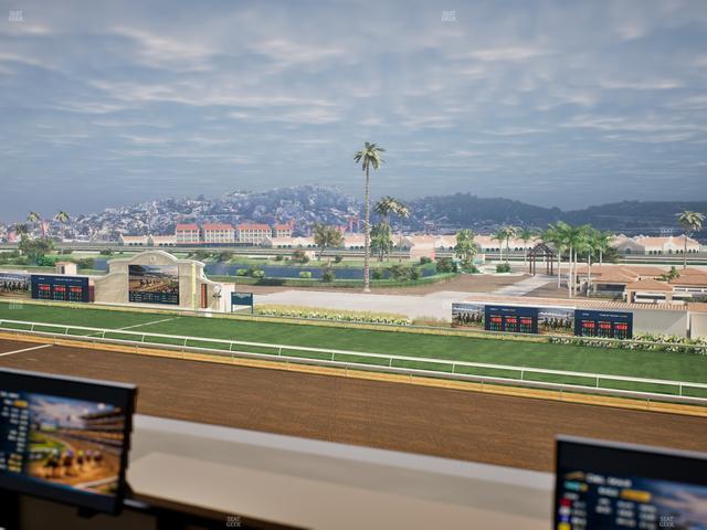 Del Mar Thoroughbred Club - Section Turf Club Lvl 4 Tbl 153 Seat View