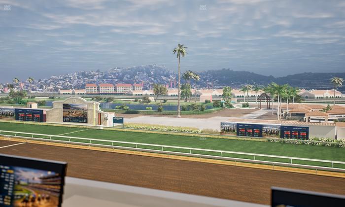 Del Mar Thoroughbred Club - Section Turf Club Lvl 4 Tbl 153 Seat View