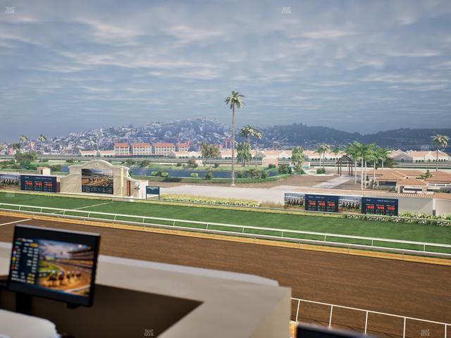 Del Mar Thoroughbred Club - Section Turf Club Lvl 4 Tbl 154 Seat View