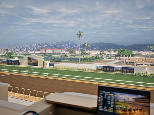 Del Mar Thoroughbred Club - Section Turf Club Lvl 4 Tbl 155 Seat View
