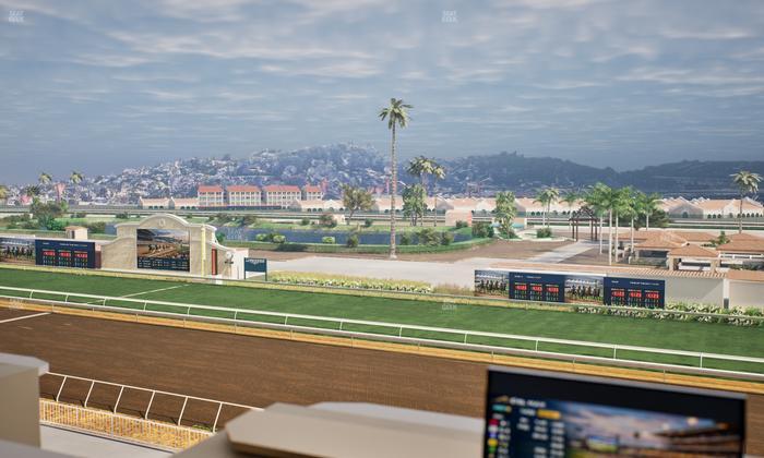 Del Mar Thoroughbred Club - Section Turf Club Lvl 4 Tbl 155 Seat View