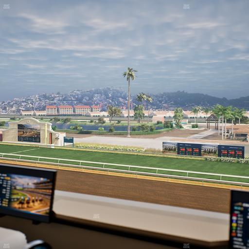 Del Mar Thoroughbred Club - Section Turf Club Lvl 4 Tbl 156 Seat View