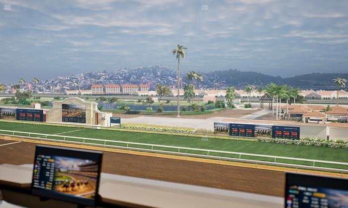 Del Mar Thoroughbred Club - Section Turf Club Lvl 4 Tbl 156 Seat View