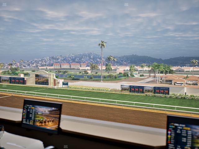 Del Mar Thoroughbred Club - Section Turf Club Lvl 4 Tbl 157 Seat View