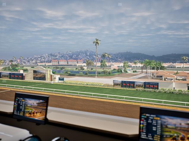Del Mar Thoroughbred Club - Section Turf Club Lvl 4 Tbl 158 Seat View